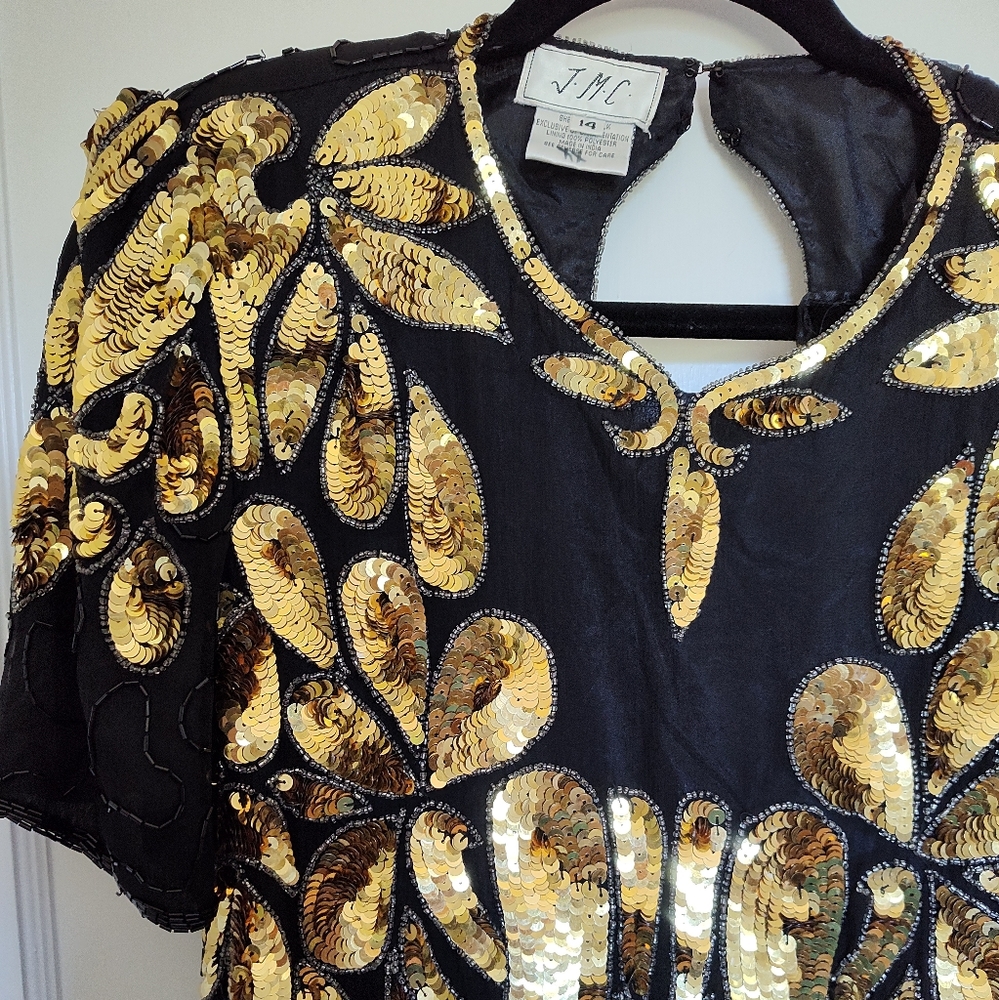 NWT Handmade Sequin Dress